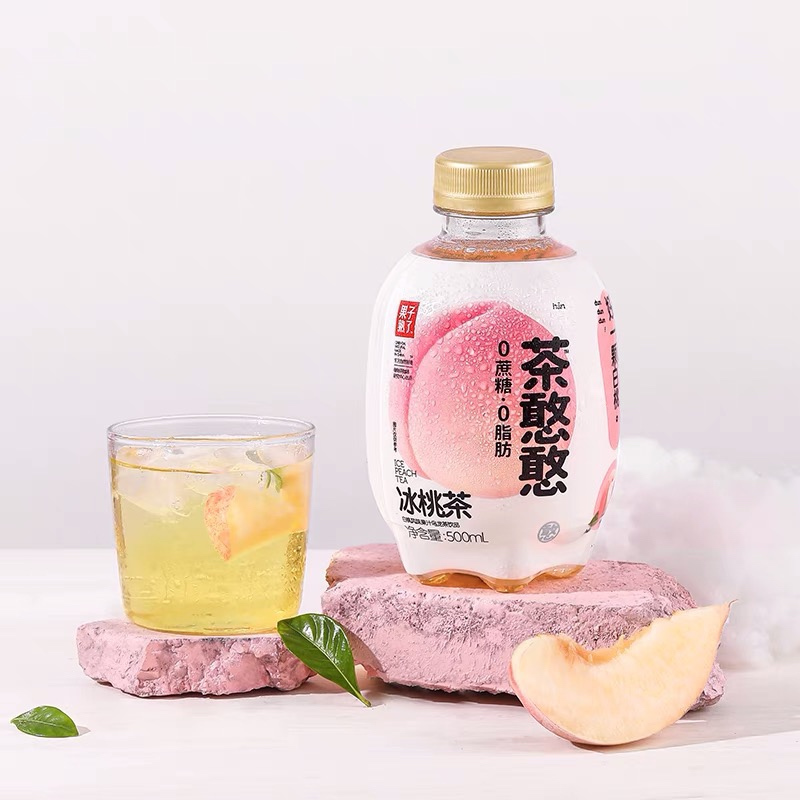 茶憨憨冰桃茶500ml