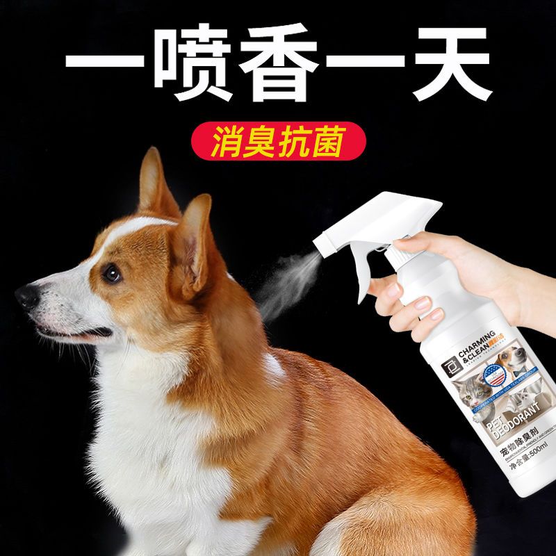 1瓶装 宠物消毒液狗狗除臭剂室内去味杀菌喷雾猫砂猫咪狗猫尿除味剂用品