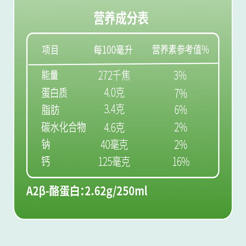 德亚(Weidendorf)4.0蛋白质A2β-酪蛋白全脂纯牛奶250ml*24盒高清大图