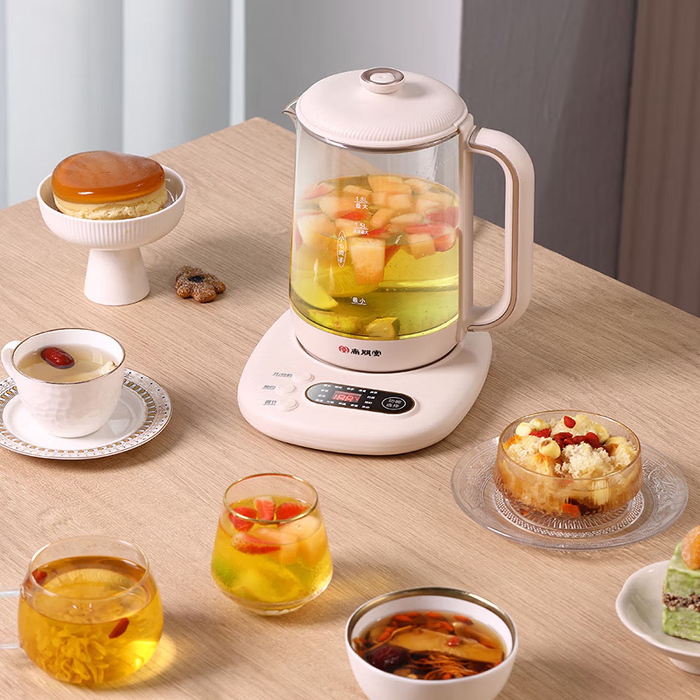 尚朋堂(SUNPENTOWN) 养生壶SPT-YS1880D-Q36云峰白高清大图