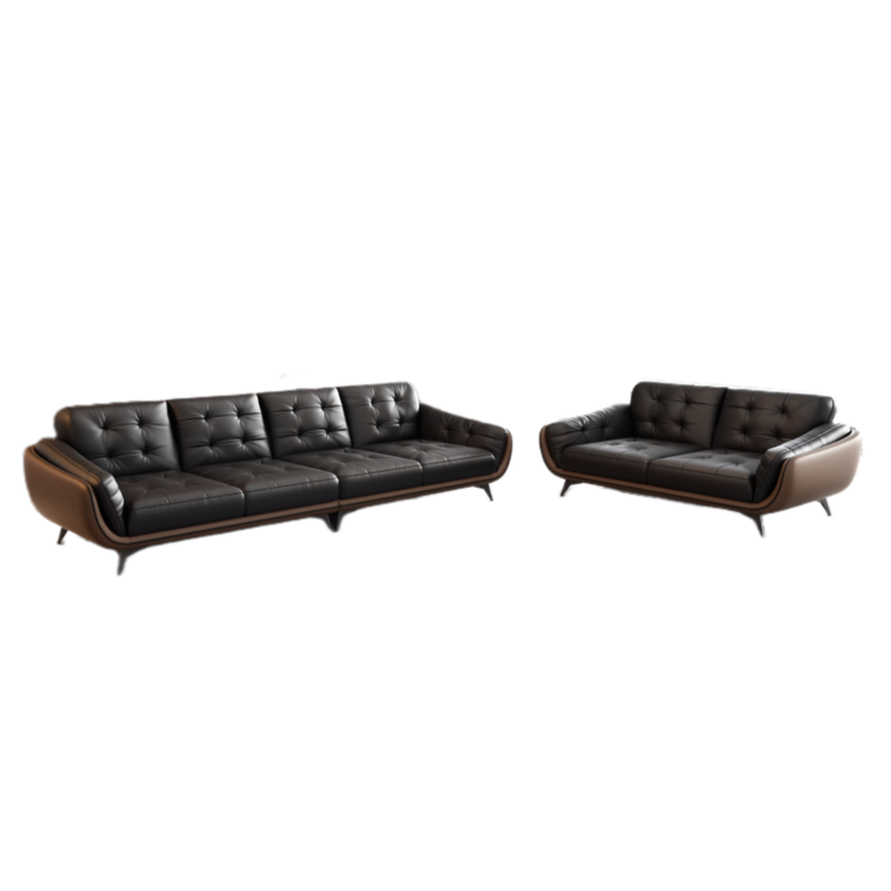 智叶舟洽谈沙发组合2880*900*770mm(4+2)套高清大图