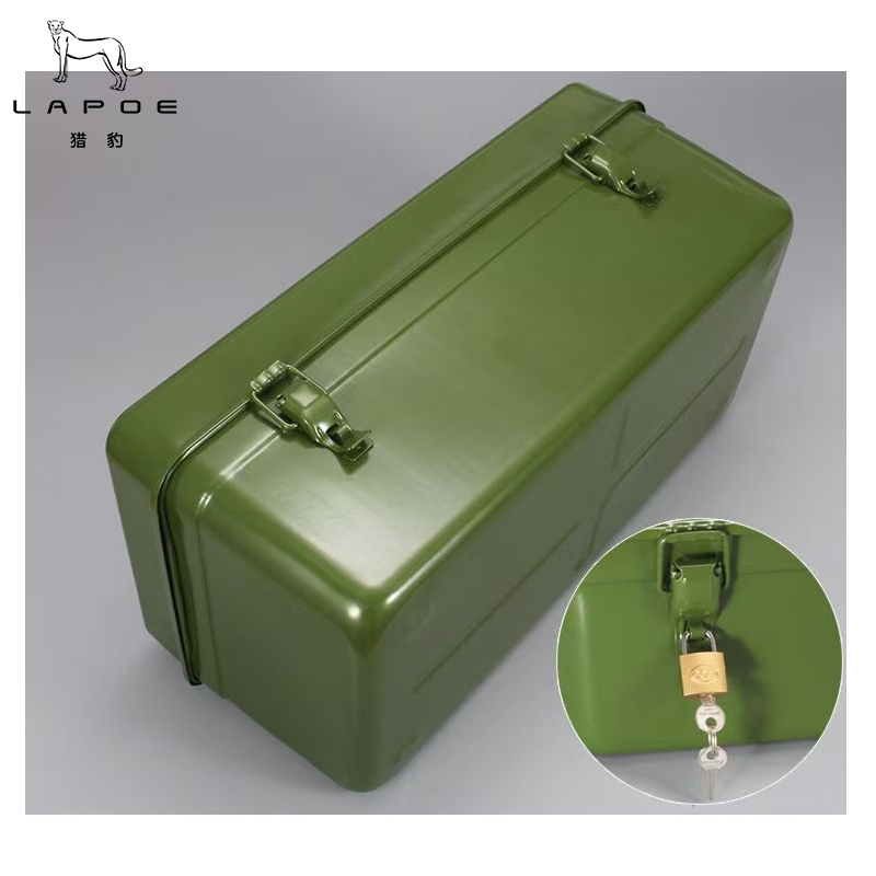 猎豹 单层铁皮工具箱160*420*122mm/个高清大图