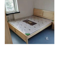 双人床实木床挂体床2000mm*1500mm*480mm（不含床垫）