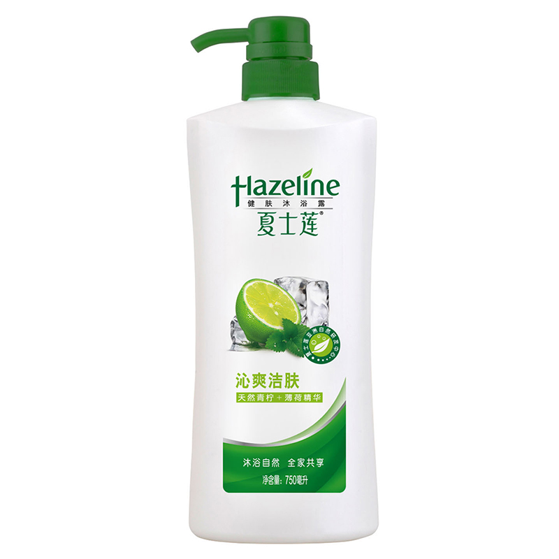 夏士莲 (Hazeline) 健肤沐浴露 沁爽洁肤750ml[联合利华]