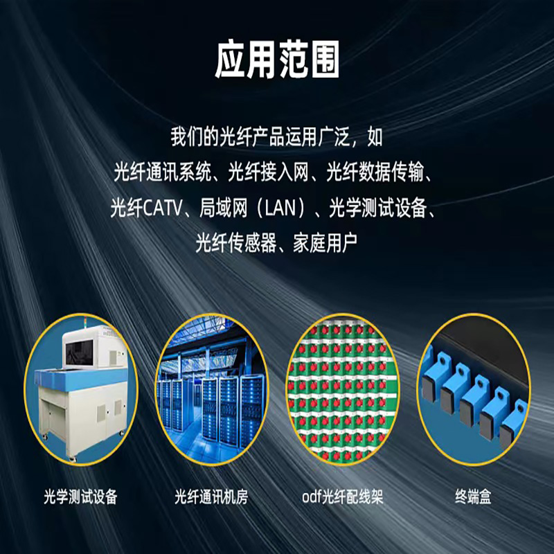 HSUNLINK 光纤适配器 LC-FC 个高清大图