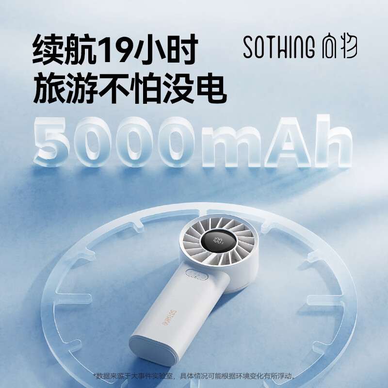 向物高速手持风扇-引擎60随机颜色 DSHJ-S-2415 1800mAh 标准版高清大图