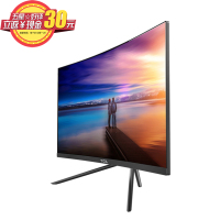 TCL T27M7C 27英寸1800R曲面抗蓝光不闪高清显示器
