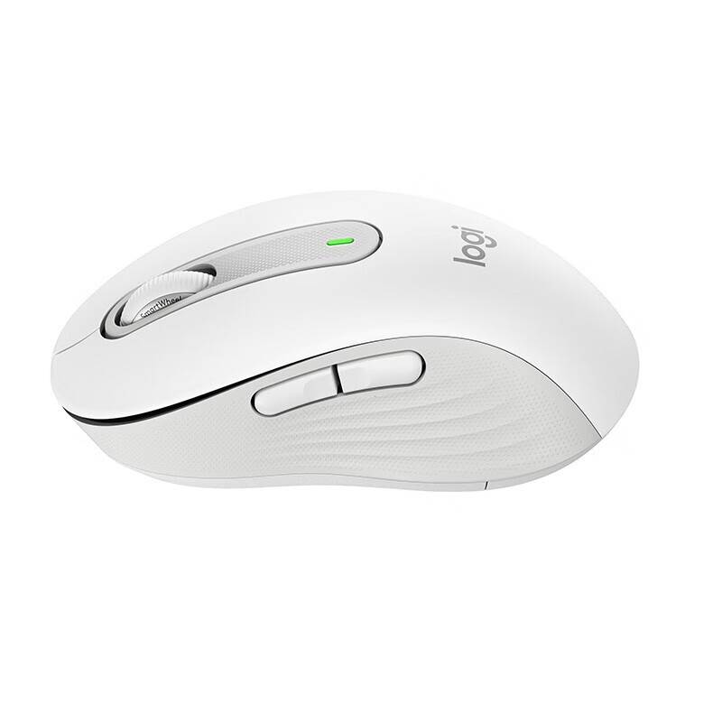罗技(Logitech)M650鼠标 无线蓝牙鼠标 轻音鼠标 办公鼠标 双模 M650-M白色910-006392.高清大图