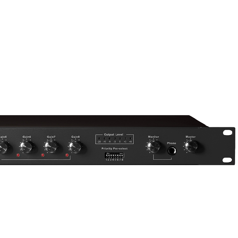 惠度(HuiDu)专业八通道智能混音器有线话筒扩展集线器处理器ART-880(销售单位:台)高清大图