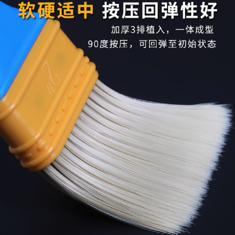 塑料长柄毛刷高清大图