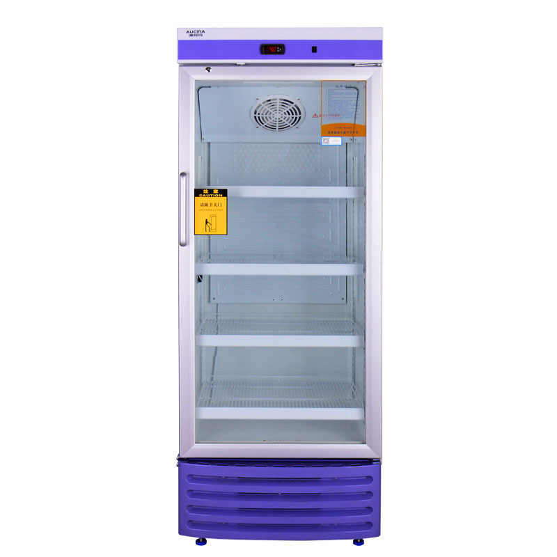 澳柯玛(AUCMA) YC-330现货 2-8℃医用疫苗药品冷藏箱330L药品柜阴凉箱冰柜冷柜