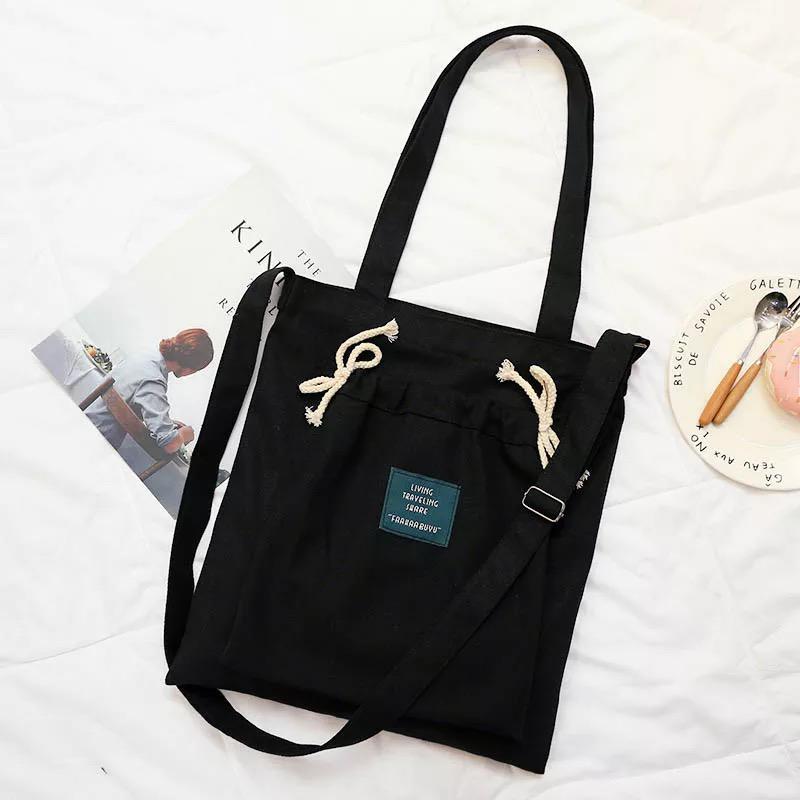 原宿风女士斜挎包帆布女学生韩版单肩手提百搭简约搭啵兔视频