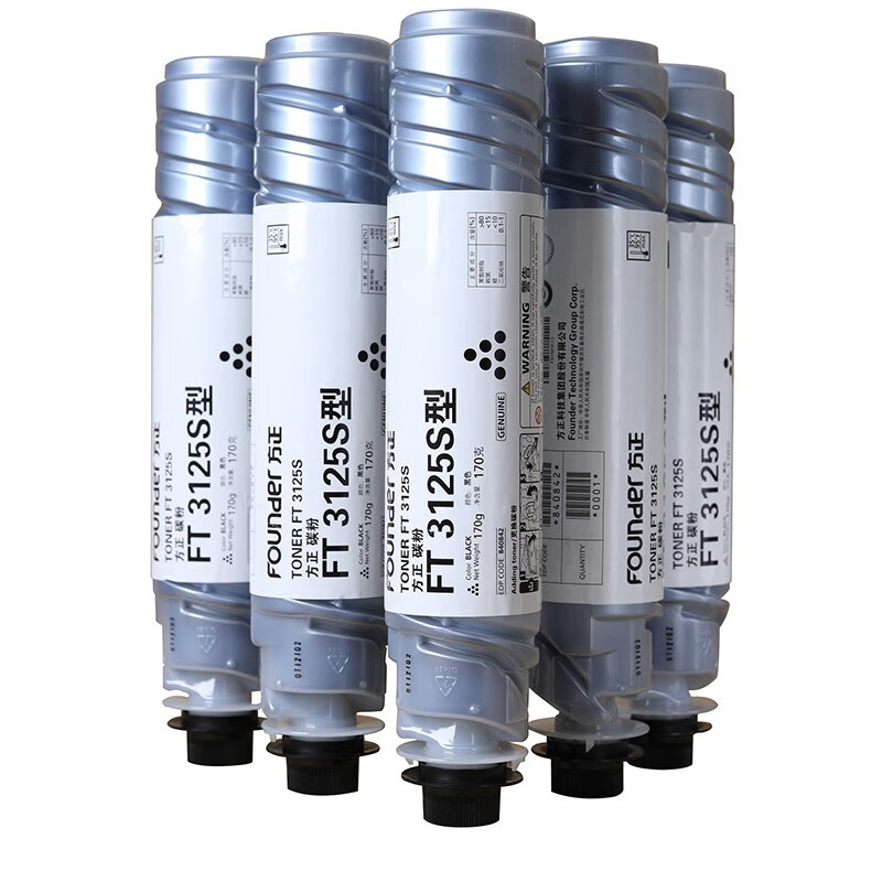 方正（Founder）FT3125S 6500页 适用于FR3125复合机 黑色原装墨粉盒高清大图