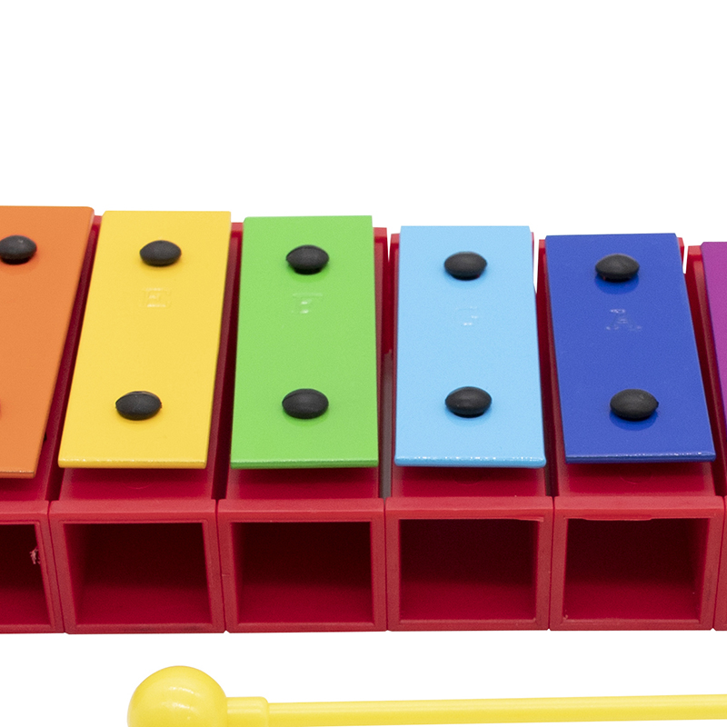 华森葳8音铝片琴高清大图