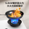 [政府补贴]美的燃气灶天然气双灶具家用5.2kW猛火聚能灶台嵌两用搪瓷易打理高能效灶节能灶JZT-Q529L-W 白色款