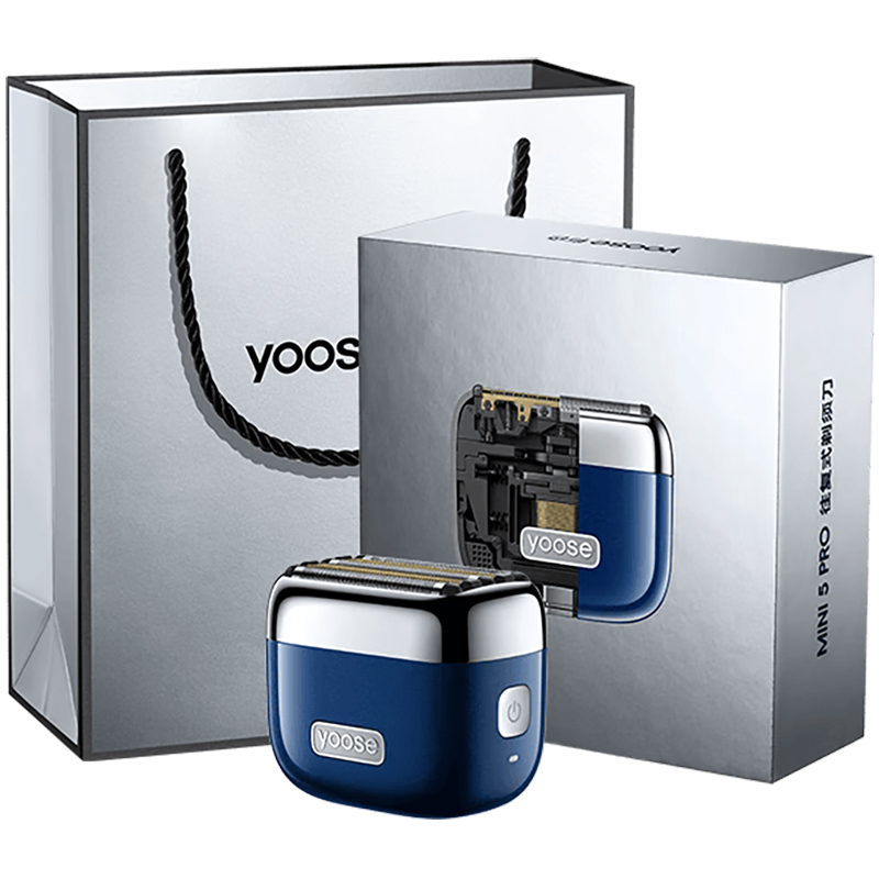 有色(yoose)MINI 5 PRO往复式电动剃须刀合金版YSFSW50-Z 午夜蓝
