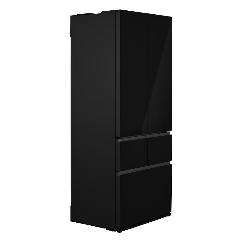 松下(Panasonic)NR-W461BF-K 玛瑙黑嵌入式冰箱超薄453升自动制冰多门电冰箱纳诺怡x净味除菌 玻璃门