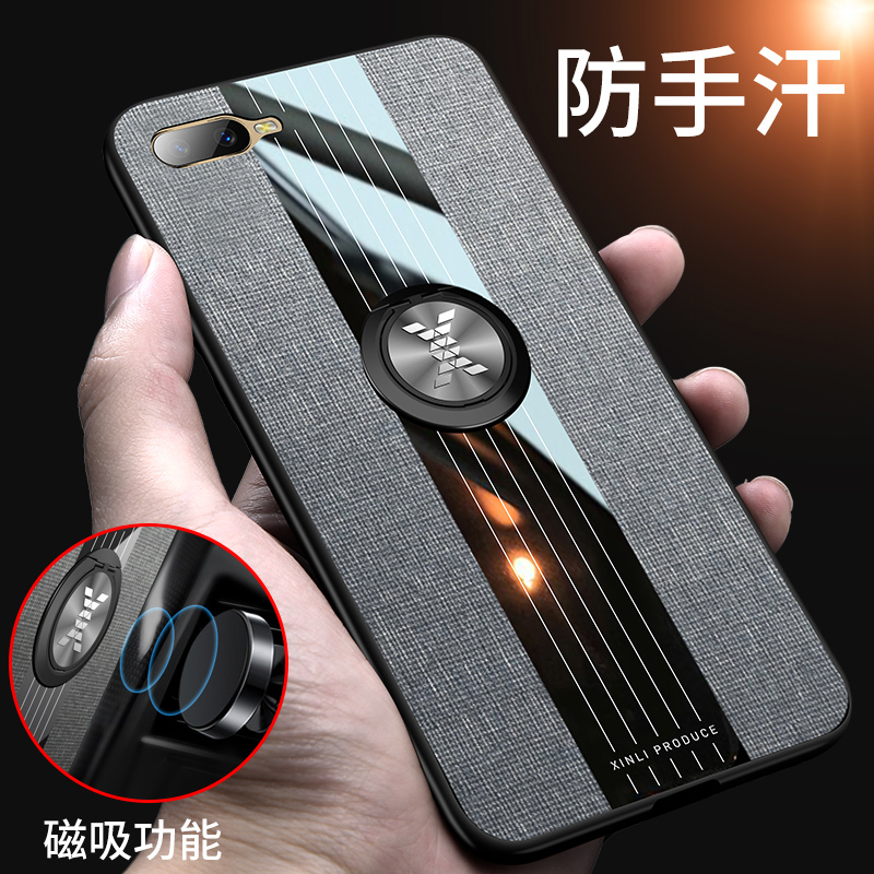 【送钢化膜两张】oppok3手机壳oppo K3保护套全包oppoK1全包K1防摔硅胶超薄软壳潮牌男女黑商务新款个性创意