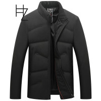 HUNNZ男士外套2018冬季新款男装加厚短款羽绒服韩版羽绒冬装