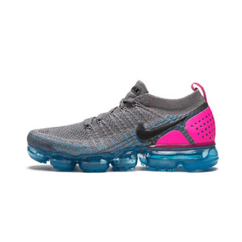 Nike耐克女鞋官方正品 Air Vapormax 2.0飞线气垫樱花粉男女运动休闲鞋942843 专柜发货