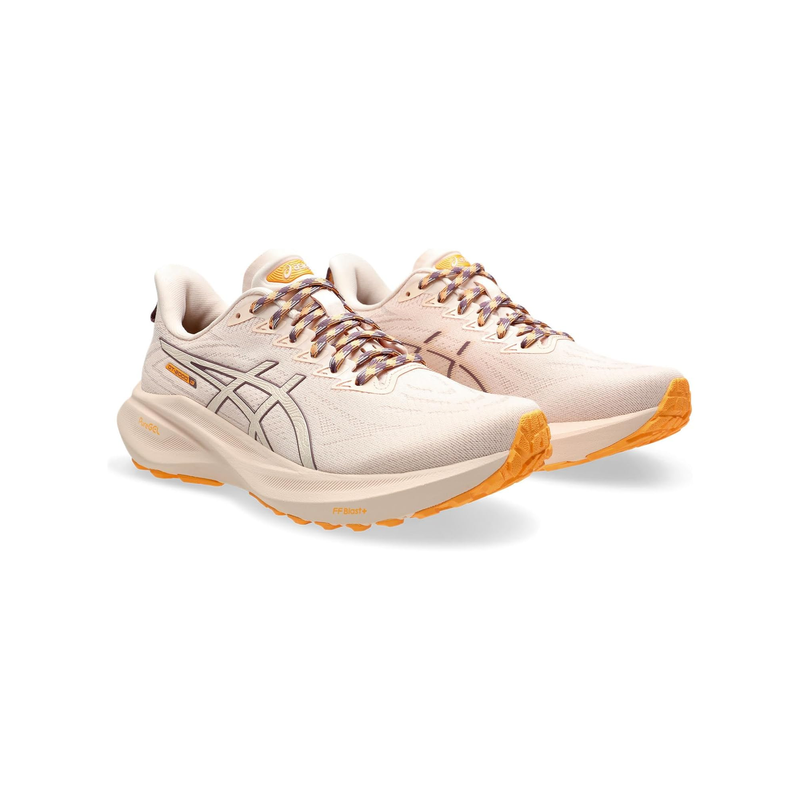 亚瑟士(ASICS)女款跑步鞋环保材质稳定缓震户外越野训练鞋