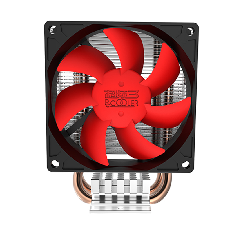 超频三(PCCOOLER)红海MINI CPU散热器(多平台/红海迷你/8cm风扇/附带硅脂)