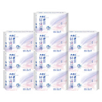 ABC甜睡卫生巾用加长轻透薄棉柔323mm*3片k34*10包