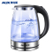 奥克斯(AUX) 玻璃蓝光煮水 电热水壶 养生壶 1.8L/升 自动断电HX-A6260