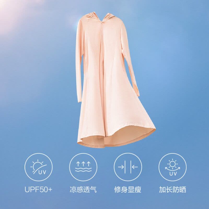 蕉下防晒服女春季修身全身强防晒防紫外线遮阳皮肤风衣运动长外套长袖防晒衣图片