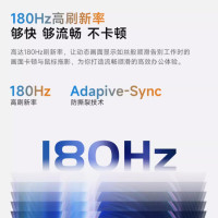 AOC显示器Q27P3X 27英寸2K高清180Hz高刷IPS广视角旋转升降低蓝光护眼电竞游戏办公电脑屏幕
