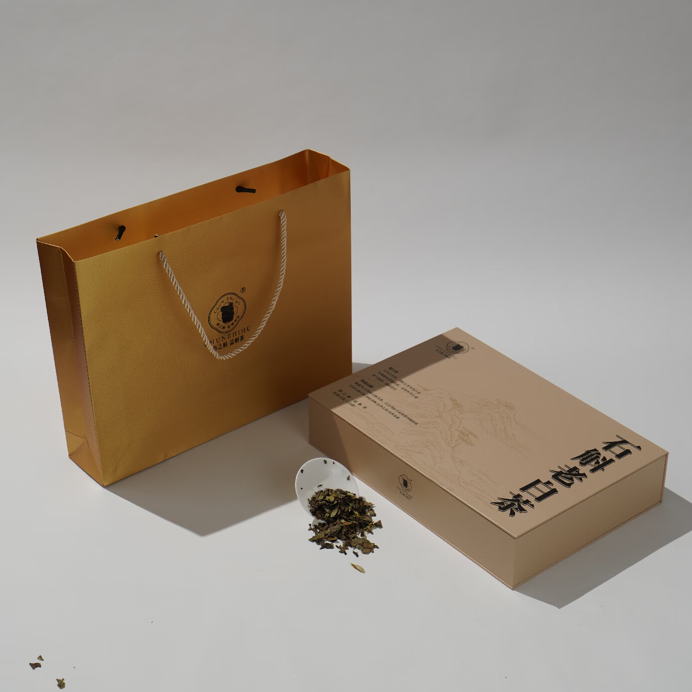 益斛茶礼盒春之斛 石斛老白茶90g