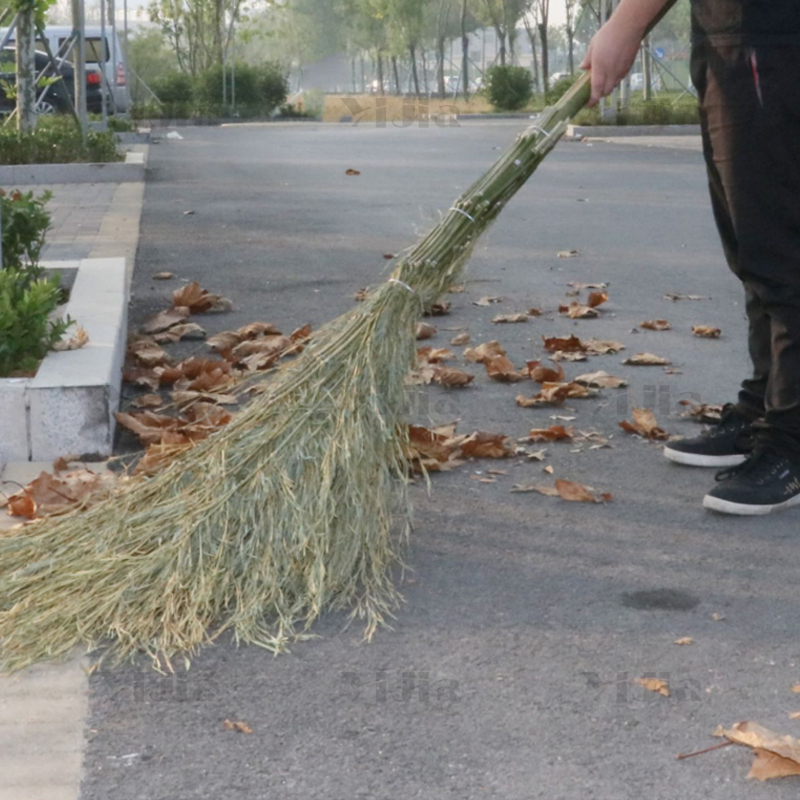 翌嘉 YJ40624022竹扫把大扫把竹扫帚 一体式大扫把5斤高清大图