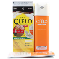 美源（MEIYUAN）宣若CIELO染发摩丝 4浅栗棕（日本原装进口染发剂 健康遮盖白发染发泡沫染发霜）