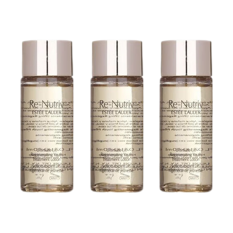 雅诗兰黛(Estee Lauder)白金级精粹水中样30ml*3瓶紧致平衡水油爽肤水花菁萃紧颜