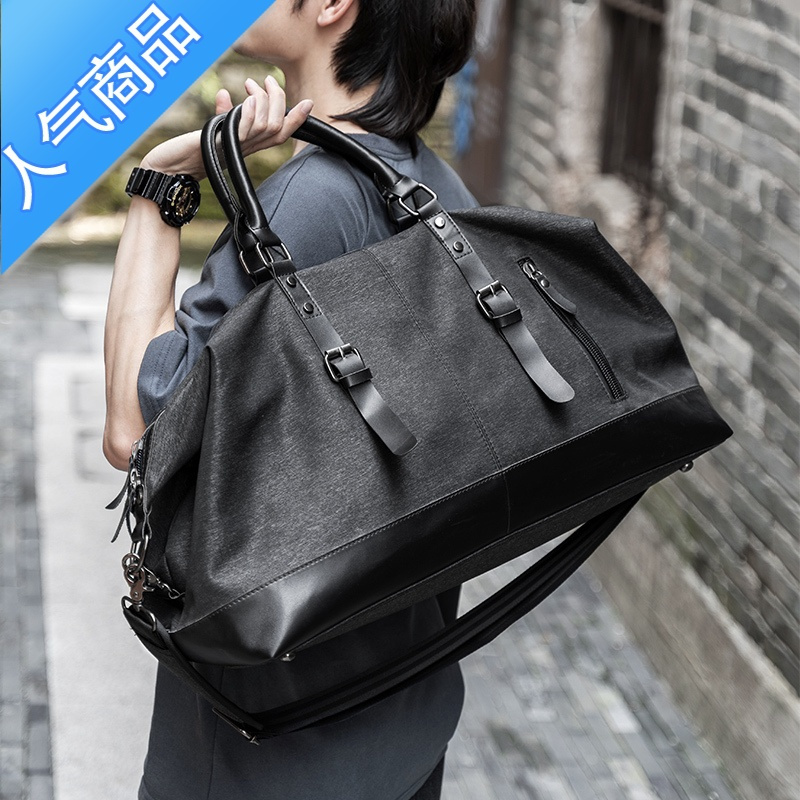 封后登机旅行包背包男超大容量运动健身包手提包短途出差旅李袋包旅行包男女