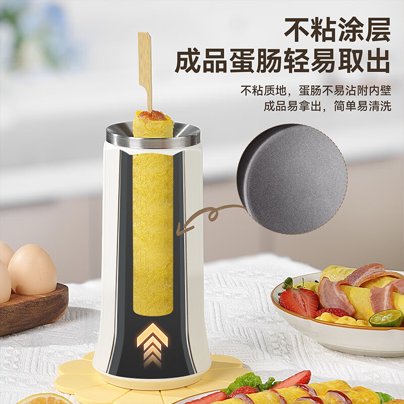 艾贝丽 多功能早餐机液体加热器ABL-JD47白色高清大图