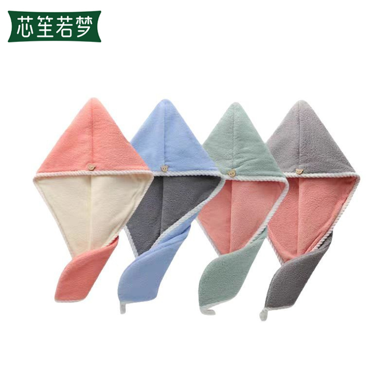 芯笙若梦 干发帽 60*43cm 条高清大图