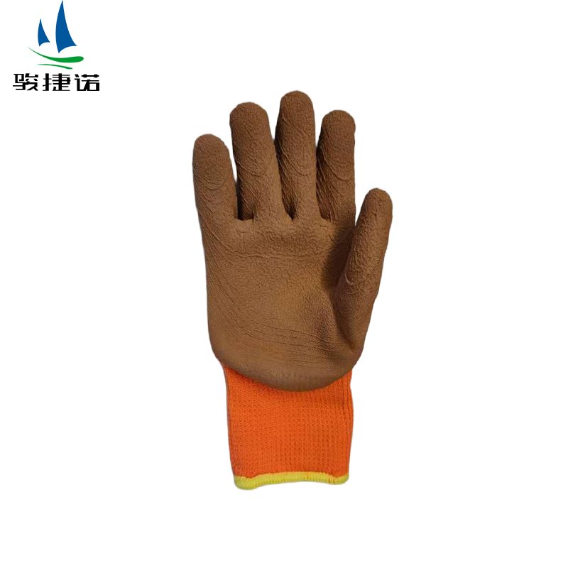 骏捷诺 加绒防滑涂胶手套 均码 / 副高清大图