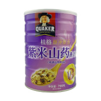 桂格 桂格即冲即食紫米山药麦片700g罐装 膳食燕麦片营养早餐冲调饮品