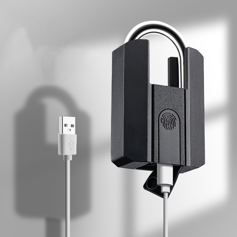 亿维顿 指纹挂锁 65*21*85mm/把高清大图