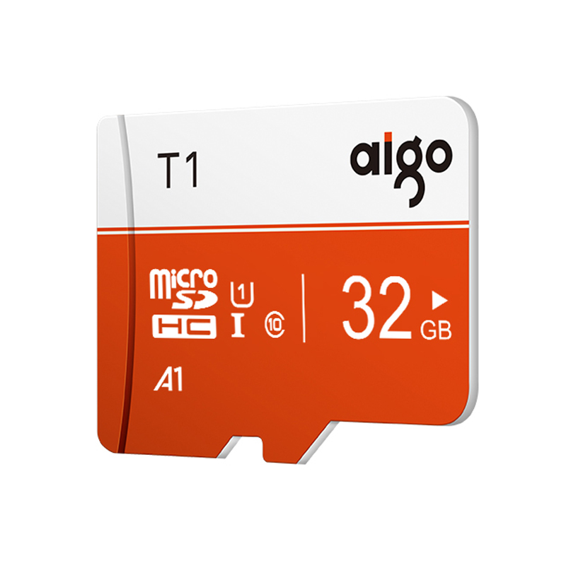 爱国者(aigo)T1手机内存卡32G tf卡行车记录仪高速储存卡监控摄像头内存专用Micro sd卡