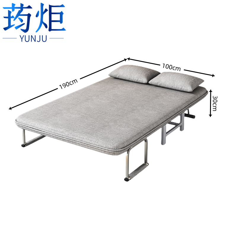 荺炬折叠沙发床190*100*30CM张高清大图