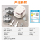 美的(Midea)无涂层0涂层电饭煲电饭锅4升IH电磁加热低卡 316L不锈钢内胆智能预约电饭煲MB-HS451S