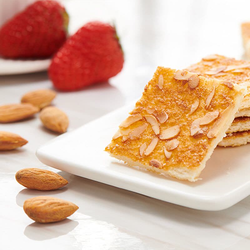 好吃点 香脆核桃饼108g 核桃饼杏仁饼腰果饼香脆饼干零食达利园饼干下午茶图片