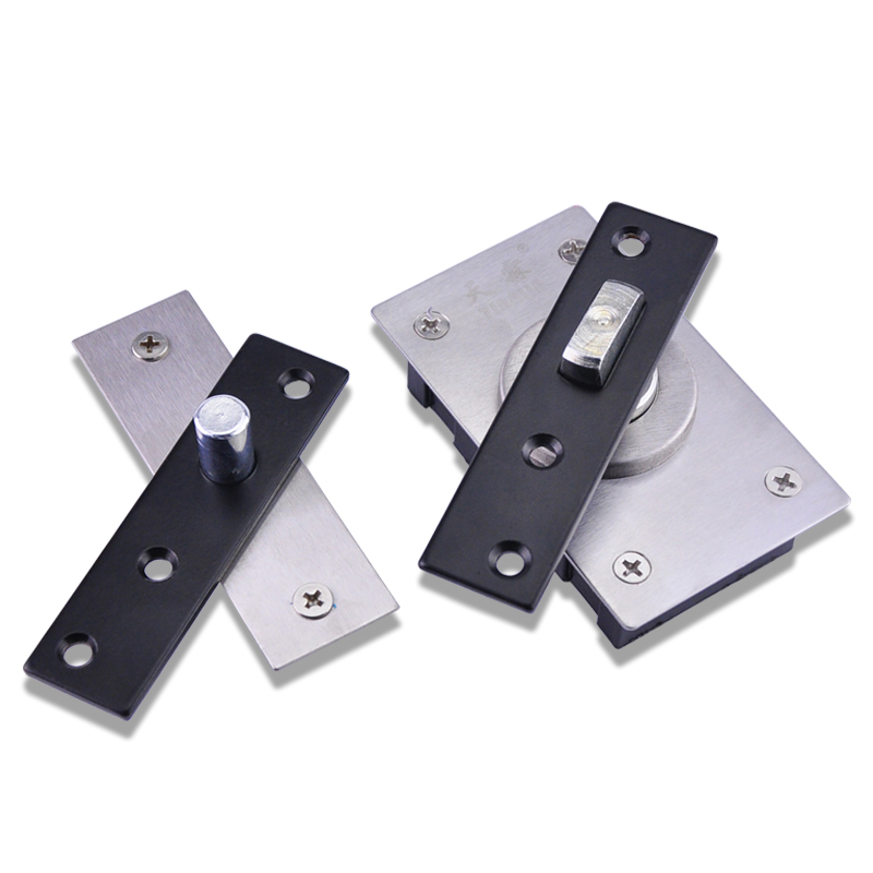 加重型360度转轴木上下铰链定位轴天地轴旋转轴暗藏合页