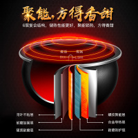 苏泊尔（SUPOR）电饭煲CFXB40FC680-75 电饭锅 4L容量 球釜内胆 预约功能 底盘加热 炫彩摩卡金