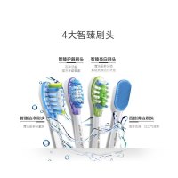 飞利浦(Philips)电动牙刷情侣礼盒拍立得相机情人节礼物钻石亮白智能型牙刷成人充电声波震动式HX9924/22CBP