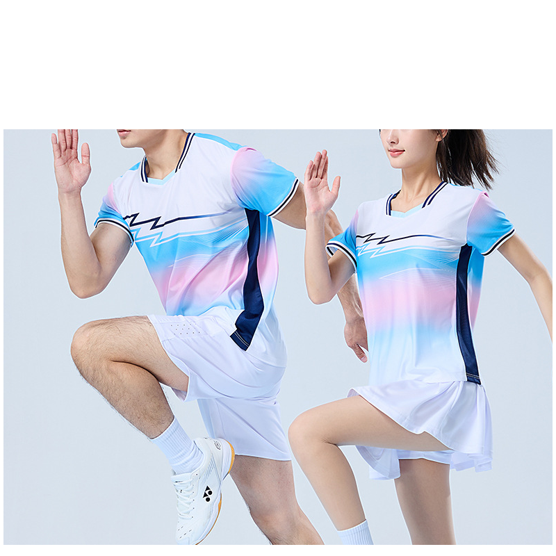 信柏合羽毛球服Y21/套高清大图