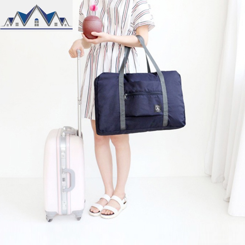 孕妇待产包袋子入院大容量旅行收纳袋整理袋衣服打包袋防水行李包_98_738 藏青色