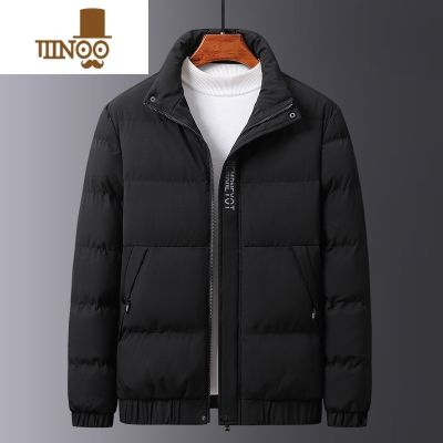 YANXU男羽绒棉服外套新款潮牌工装连帽男士棉袄子冬季东北加厚防寒衣服 8388黑色 XL